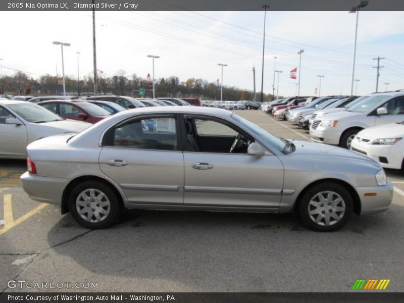 Diamond Silver / Gray 2005 Kia Optima LX