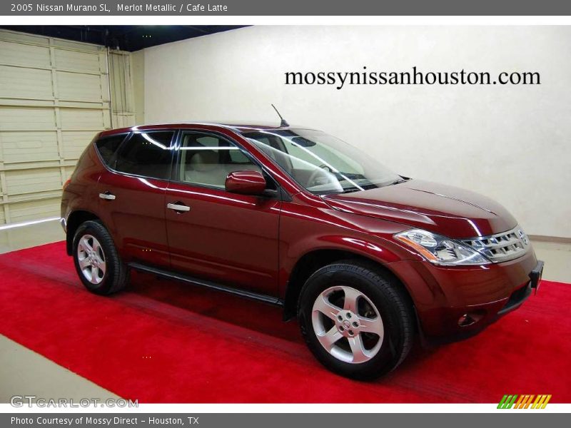 Merlot Metallic / Cafe Latte 2005 Nissan Murano SL