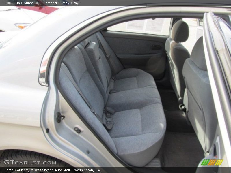  2005 Optima LX Gray Interior