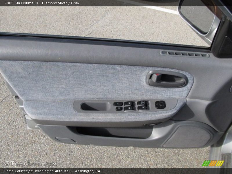 Diamond Silver / Gray 2005 Kia Optima LX