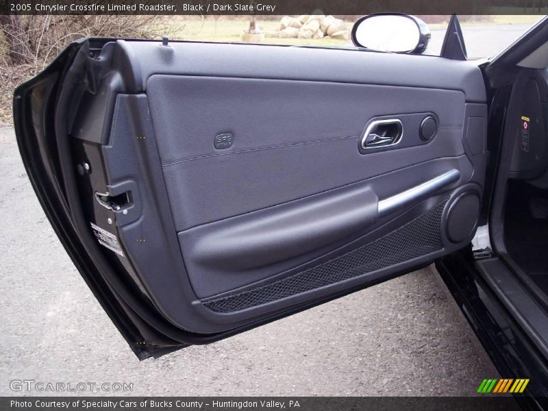 Black / Dark Slate Grey 2005 Chrysler Crossfire Limited Roadster
