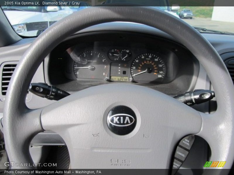 Diamond Silver / Gray 2005 Kia Optima LX