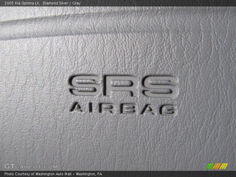 Diamond Silver / Gray 2005 Kia Optima LX