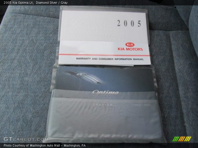 Books/Manuals of 2005 Optima LX