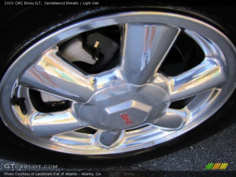 Sandalwood Metallic / Light Oak 2003 GMC Envoy SLT