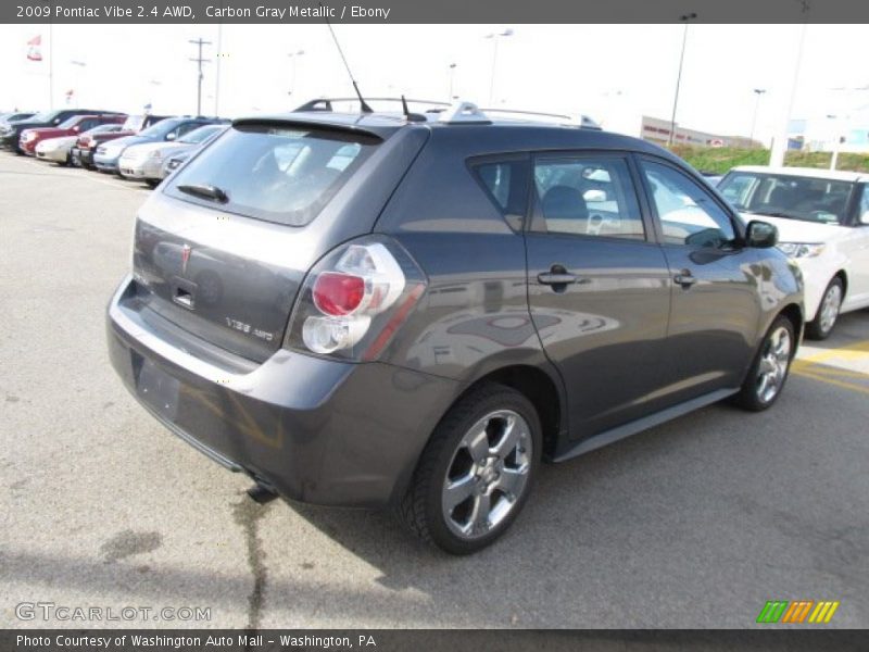 Carbon Gray Metallic / Ebony 2009 Pontiac Vibe 2.4 AWD