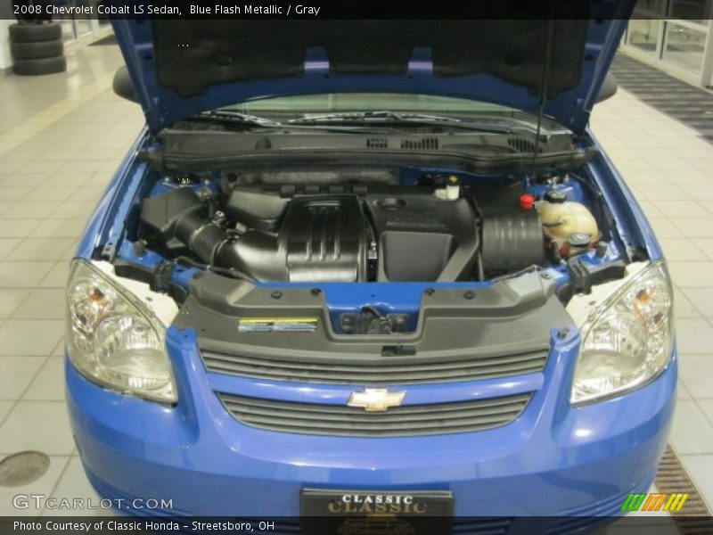 Blue Flash Metallic / Gray 2008 Chevrolet Cobalt LS Sedan