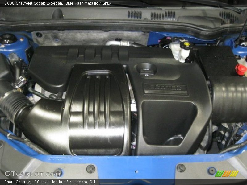 Blue Flash Metallic / Gray 2008 Chevrolet Cobalt LS Sedan