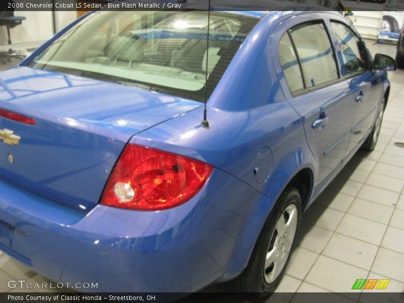 Blue Flash Metallic / Gray 2008 Chevrolet Cobalt LS Sedan