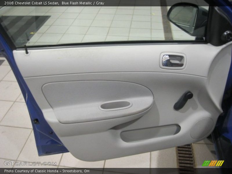 Blue Flash Metallic / Gray 2008 Chevrolet Cobalt LS Sedan