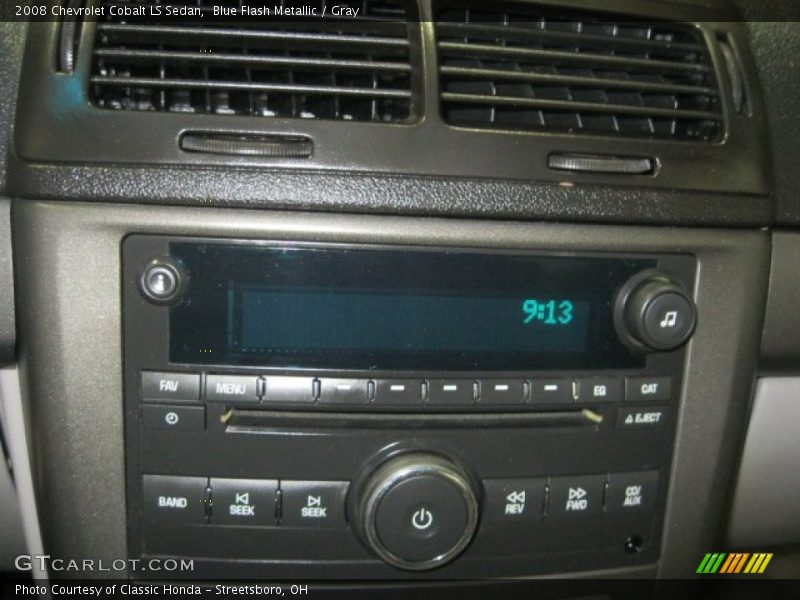 Blue Flash Metallic / Gray 2008 Chevrolet Cobalt LS Sedan