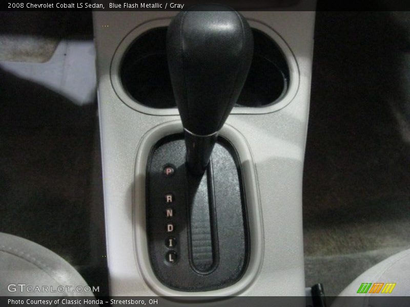 Blue Flash Metallic / Gray 2008 Chevrolet Cobalt LS Sedan