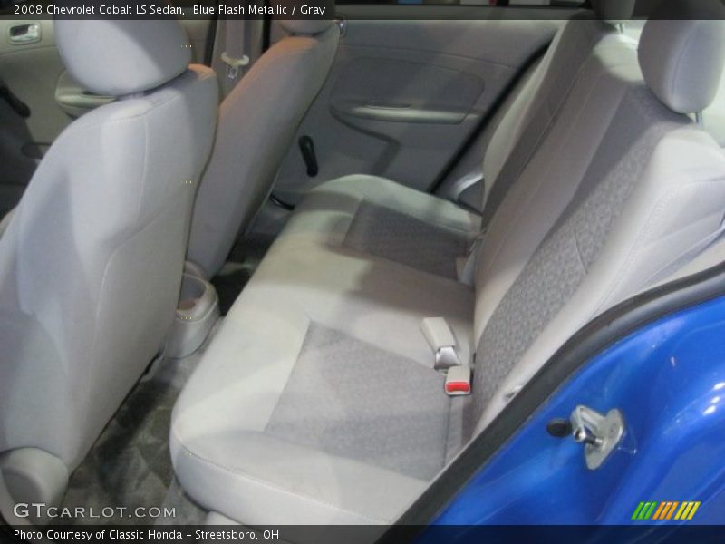 Blue Flash Metallic / Gray 2008 Chevrolet Cobalt LS Sedan