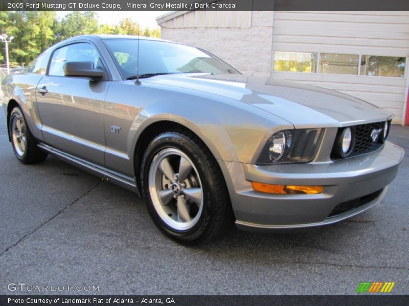 Front 3/4 View of 2005 Mustang GT Deluxe Coupe