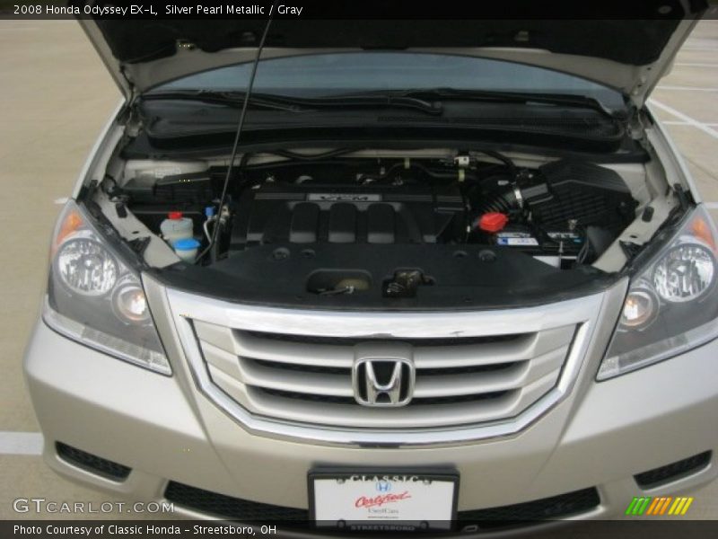 Silver Pearl Metallic / Gray 2008 Honda Odyssey EX-L