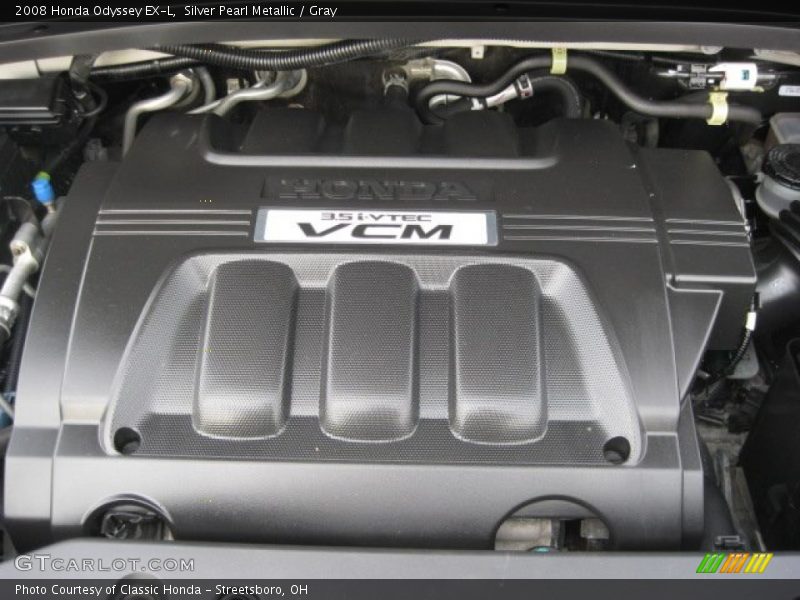 Silver Pearl Metallic / Gray 2008 Honda Odyssey EX-L
