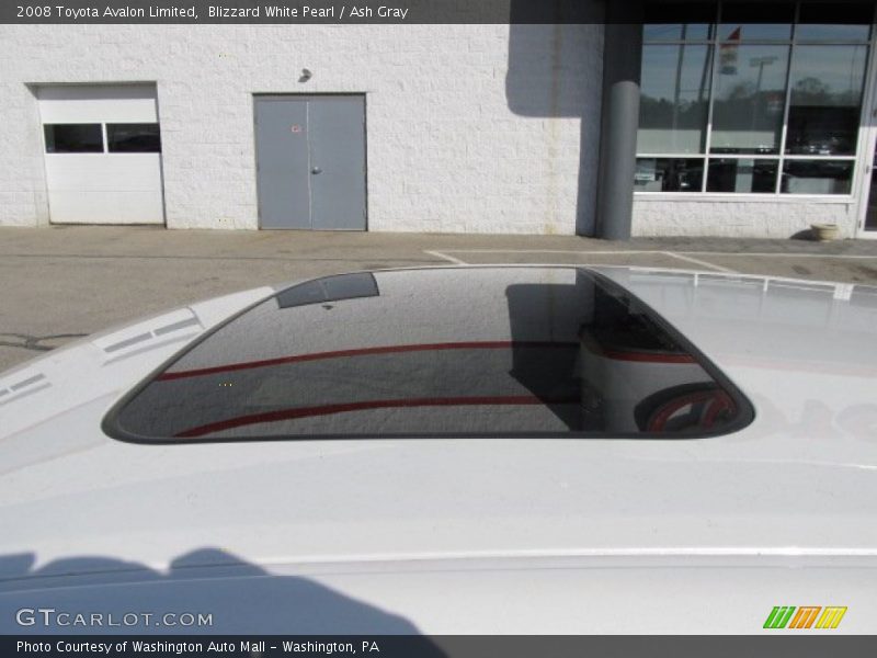 Blizzard White Pearl / Ash Gray 2008 Toyota Avalon Limited