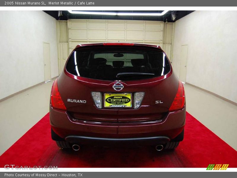Merlot Metallic / Cafe Latte 2005 Nissan Murano SL