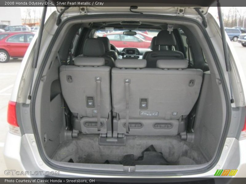 Silver Pearl Metallic / Gray 2008 Honda Odyssey EX-L
