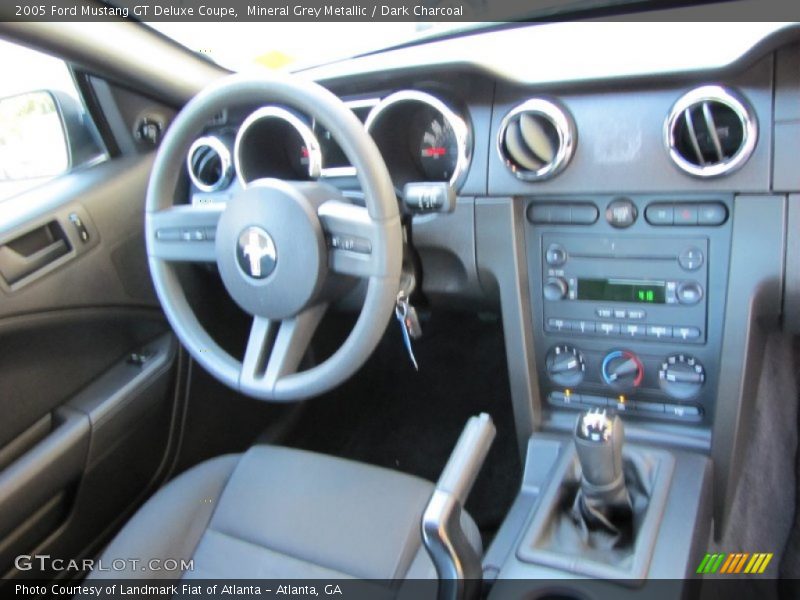 Mineral Grey Metallic / Dark Charcoal 2005 Ford Mustang GT Deluxe Coupe