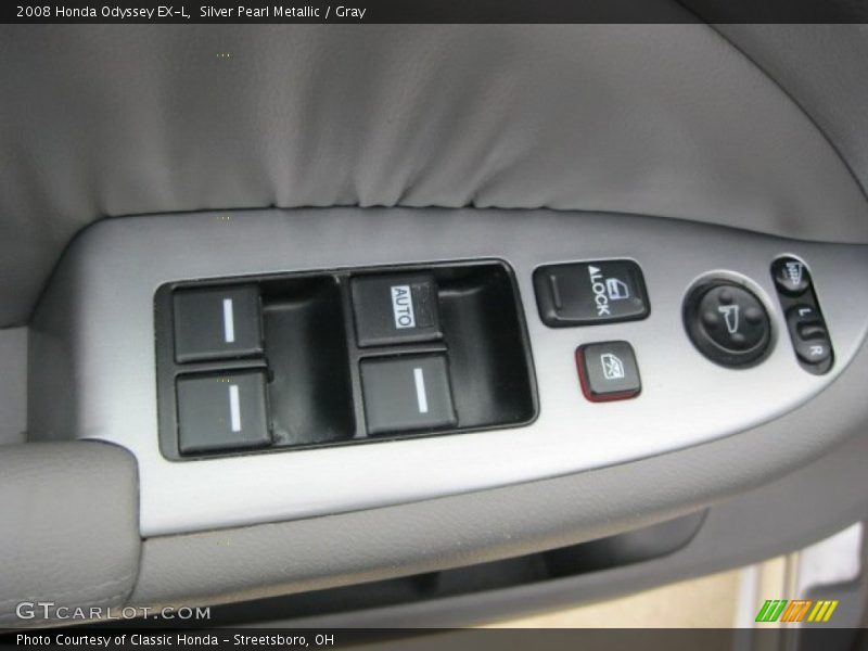 Silver Pearl Metallic / Gray 2008 Honda Odyssey EX-L