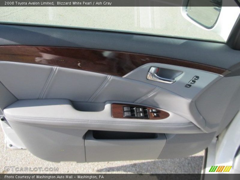 Blizzard White Pearl / Ash Gray 2008 Toyota Avalon Limited