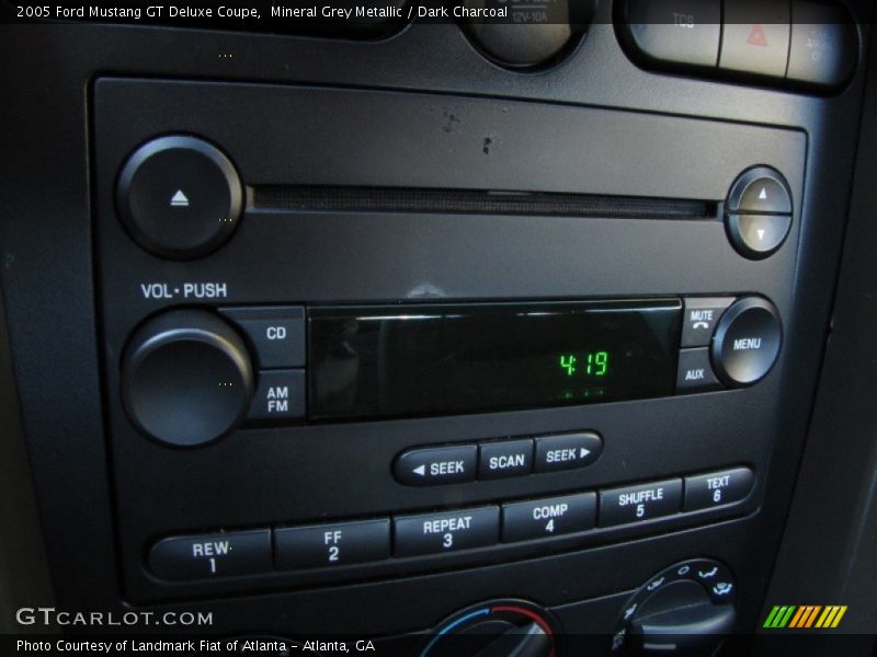 Audio System of 2005 Mustang GT Deluxe Coupe