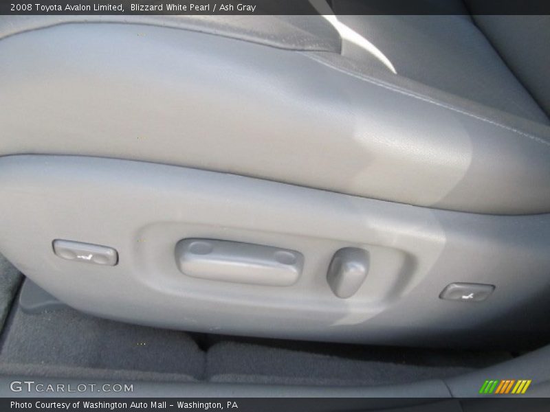 Blizzard White Pearl / Ash Gray 2008 Toyota Avalon Limited