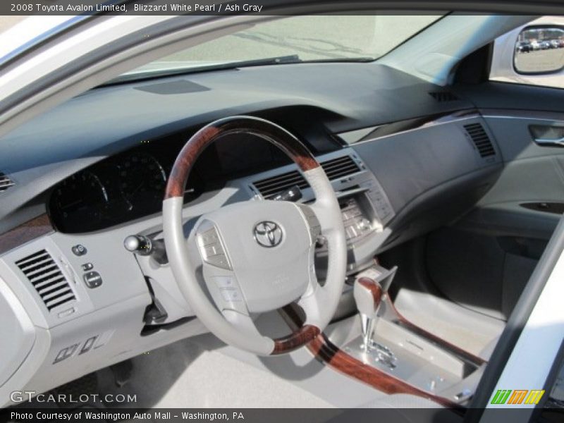 Blizzard White Pearl / Ash Gray 2008 Toyota Avalon Limited