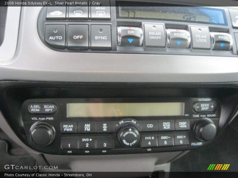 Silver Pearl Metallic / Gray 2008 Honda Odyssey EX-L