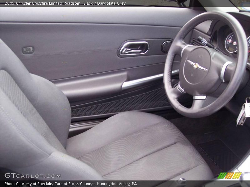 Black / Dark Slate Grey 2005 Chrysler Crossfire Limited Roadster