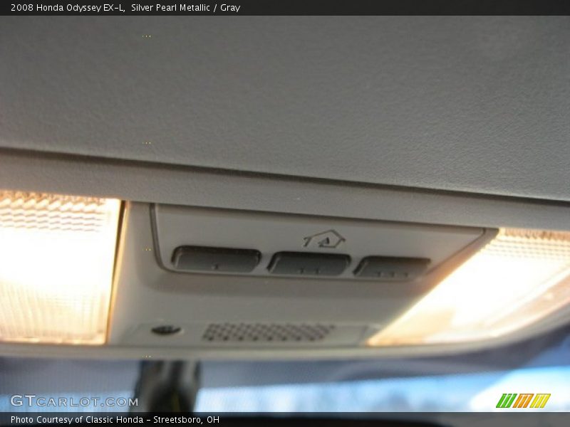 Silver Pearl Metallic / Gray 2008 Honda Odyssey EX-L
