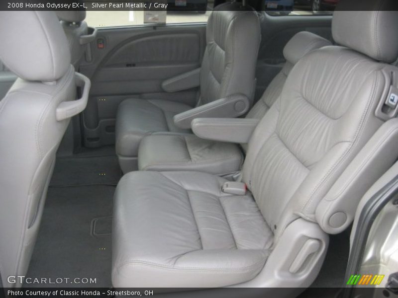 Silver Pearl Metallic / Gray 2008 Honda Odyssey EX-L