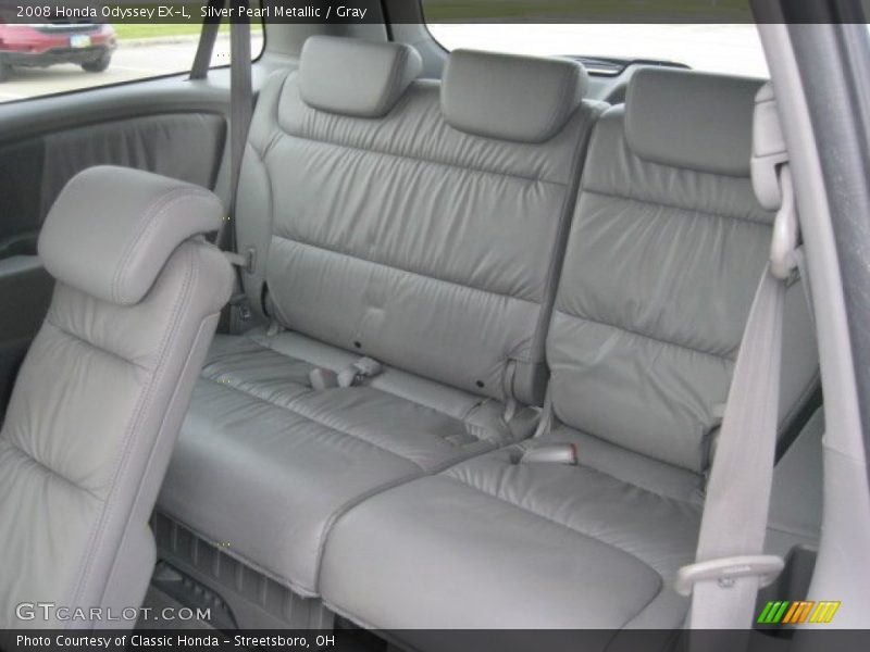 Silver Pearl Metallic / Gray 2008 Honda Odyssey EX-L