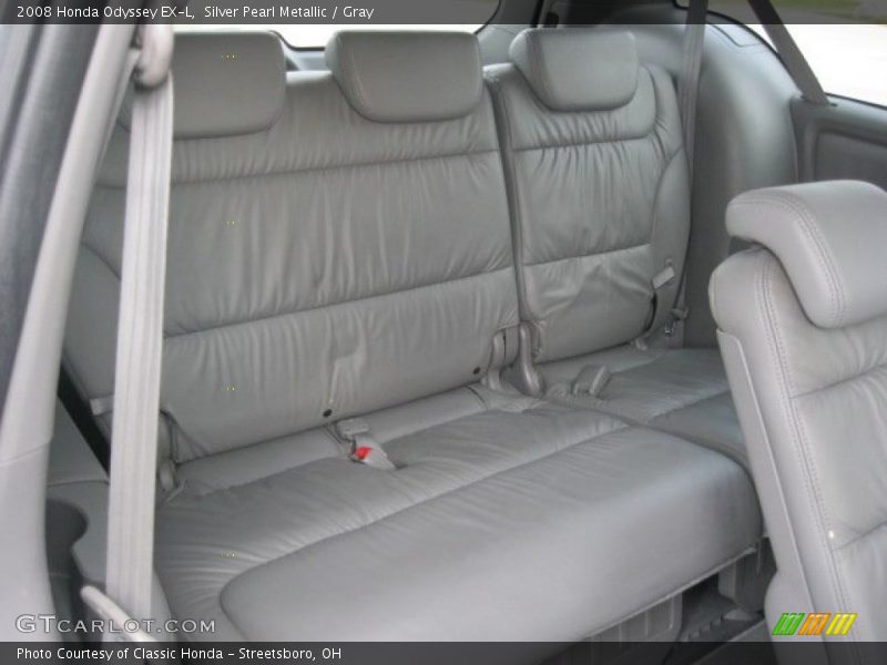 Silver Pearl Metallic / Gray 2008 Honda Odyssey EX-L