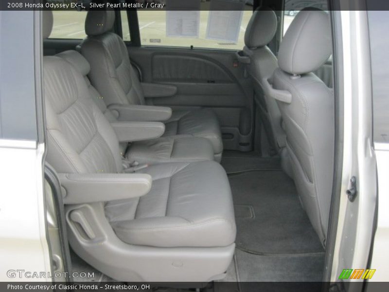 Silver Pearl Metallic / Gray 2008 Honda Odyssey EX-L