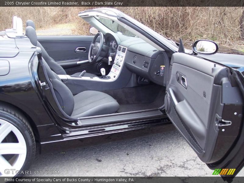 Black / Dark Slate Grey 2005 Chrysler Crossfire Limited Roadster