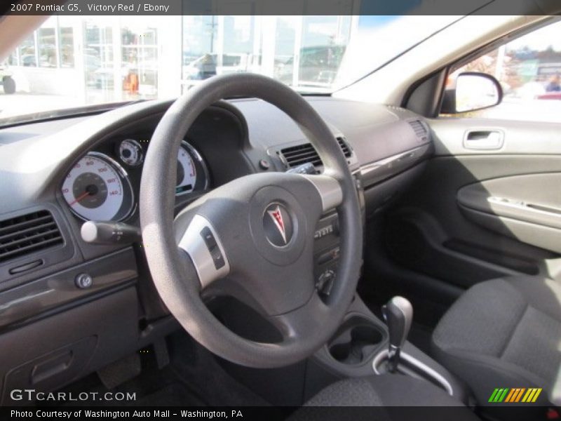 Victory Red / Ebony 2007 Pontiac G5