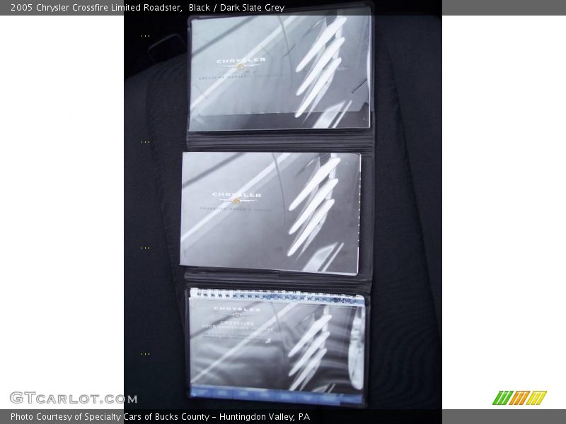 Black / Dark Slate Grey 2005 Chrysler Crossfire Limited Roadster