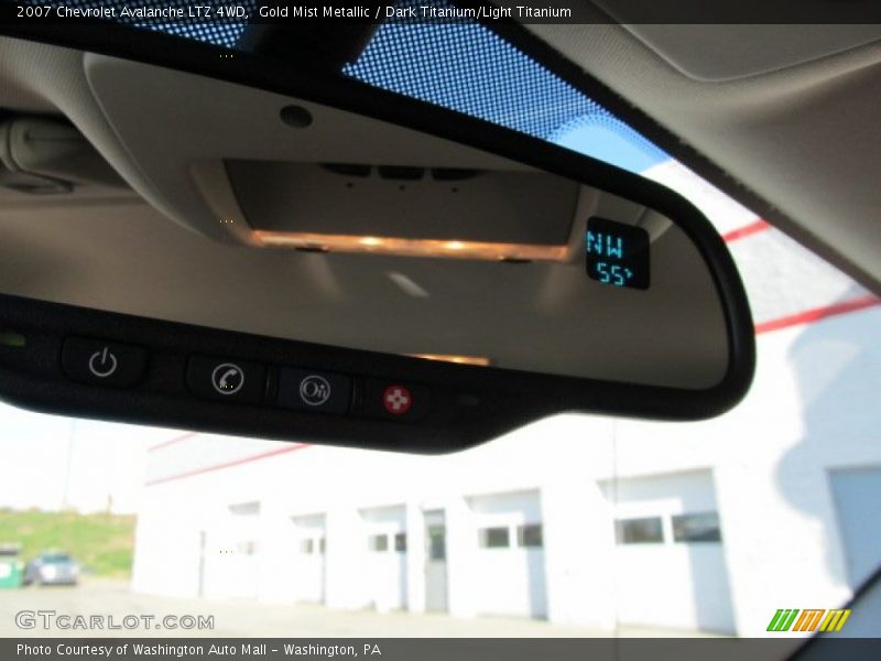 Gold Mist Metallic / Dark Titanium/Light Titanium 2007 Chevrolet Avalanche LTZ 4WD