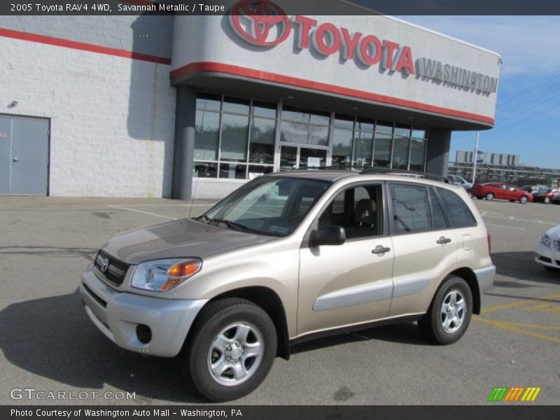 Savannah Metallic / Taupe 2005 Toyota RAV4 4WD