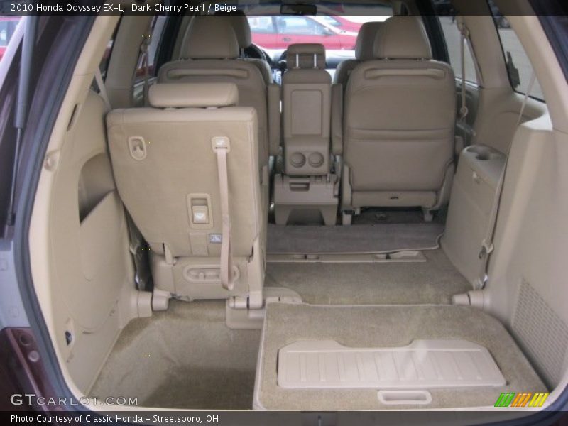 Dark Cherry Pearl / Beige 2010 Honda Odyssey EX-L