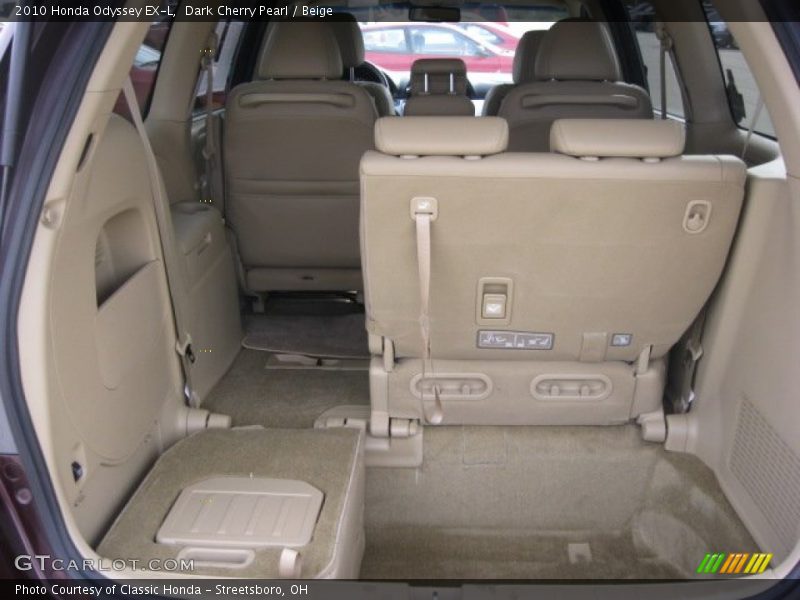 Dark Cherry Pearl / Beige 2010 Honda Odyssey EX-L