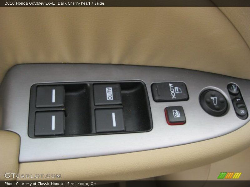 Dark Cherry Pearl / Beige 2010 Honda Odyssey EX-L