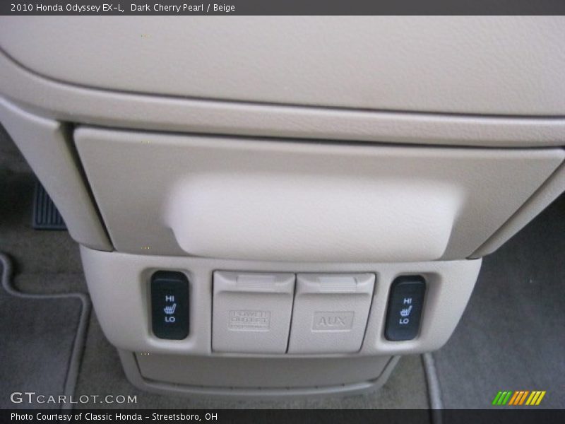 Dark Cherry Pearl / Beige 2010 Honda Odyssey EX-L