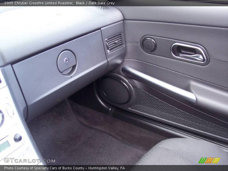 Black / Dark Slate Grey 2005 Chrysler Crossfire Limited Roadster