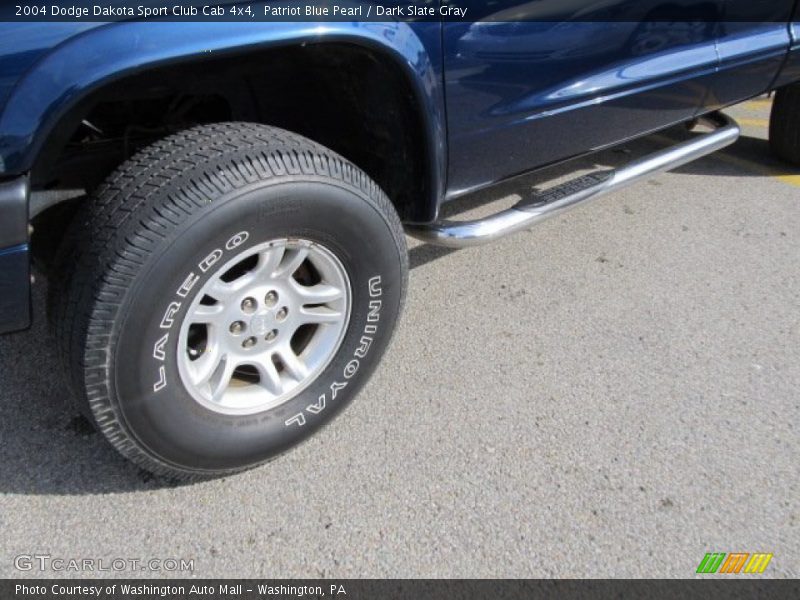 Patriot Blue Pearl / Dark Slate Gray 2004 Dodge Dakota Sport Club Cab 4x4