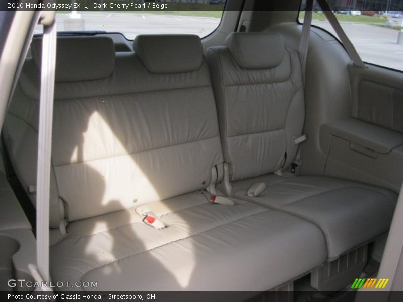Dark Cherry Pearl / Beige 2010 Honda Odyssey EX-L