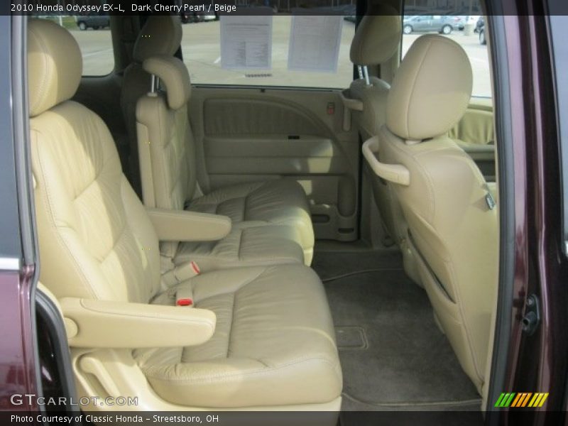 Dark Cherry Pearl / Beige 2010 Honda Odyssey EX-L