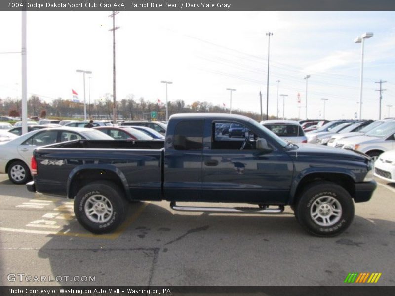 Patriot Blue Pearl / Dark Slate Gray 2004 Dodge Dakota Sport Club Cab 4x4